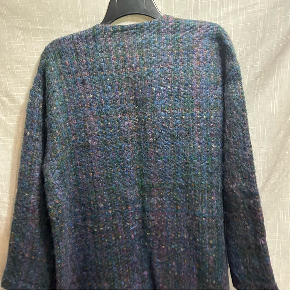 Vintage Hand woven sweater/jacket - Picture 3 of 3